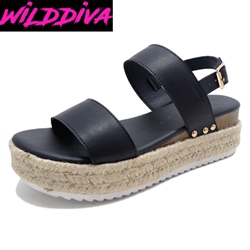 KLARA-24 WHOLESALE WOMEN'S FLATFORM SANDALS