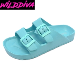 KRISTEN-01B WHOLESALE WOMEN'S FOOTBED SANDALS ***LOW STOCK