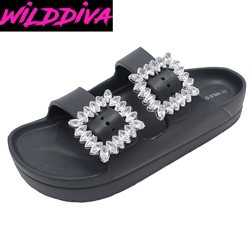 KRYSLIN-08 WHOLESALE WOMEN'S FOOT-BED SANDALS