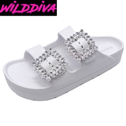 KRYSLIN-08 WHOLESALE WOMEN'S FOOT-BED SANDALS ***VERY LOW STOCK