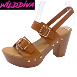 KYRIE-47 WHOLESALE WOMEN'S HEEL CLOG SANDALS