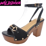 KYRIE-50 WHOLESALE WOMEN'S HEEL CLOG SANDALS