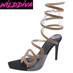 LACEY-35 WHOLESALE WOMEN'S SLINKY STYLE HIGH HEEL SANDALS