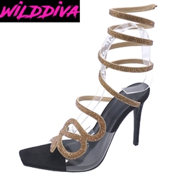 LACEY-35 WHOLESALE WOMEN'S SLINKY STYLE HIGH HEEL SANDALS