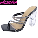 LANELLE-04 WHOLESALE WOMEN'S LUCITE HIGH HEELS