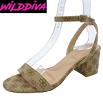 LARINA-236 WHOLESALE WOMEN'S LOW HEEL SANDALS