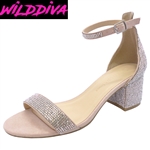 LARINA-29P WHOLESALE WOMEN'S LOW HEEL SANDALS