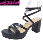 LENA-05 WHOLESALE WOMEN'S HEEL SANDALS