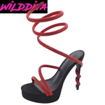 LIZ-34 WHOLESALE WOMEN'S SLINKY STYLE HIGH HEEL SANDALS