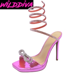 LUNNA-09 WHOLESALE WOMEN'S SLINKY HIGH HEEL SANDALS