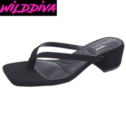 MAJOR-01 WHOLESALE WOMEN'S LOW HEEL SANDALS (NUBUCK)