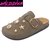 MATCHA-56 WHOLESALE WOMEN'S FASHION FOOTBED CLOG SANDALS