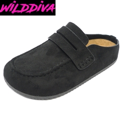 MATCHA-66 WHOLESALE WOMEN'S FASHION FOOTBED CLOG SANDALS
