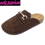 MATCHA-68 WHOLESALE WOMEN'S FASHION FOOTBED CLOG SANDALS