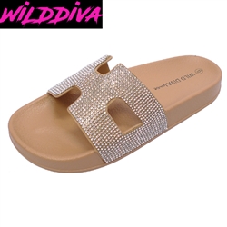 MATTY-223A WHOLESALE WOMEN'S FASHION FOOTBED SANDALS