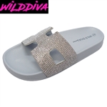 MATTY-223A WHOLESALE WOMEN'S FASHION FOOTBED SANDALS