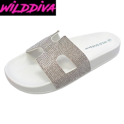 MATTY-223A WHOLESALE WOMEN'S FASHION FOOTBED SANDALS