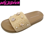MELBANA-02 WHOLESALE WOMEN'S FOOTBED SANDALS