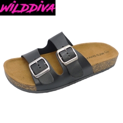 *SOLD OUT*MICHIKO-01 WHOLESALE WOMEN'S FOOTBED SANDALS