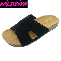 MICHIKO-102 WHOLESALE WOMEN'S FOOTBED SANDALS