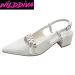 MODEST-01 WHOLESALE WOMEN'S LOW HEEL PUMPS