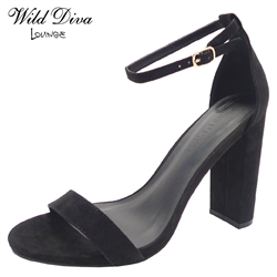 MORRIS-01 WHOLESALE WOMEN'S HIGH HEELS (SUEDE)