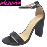 MORRIS-01 WHOLESALE WOMEN'S HIGH HEELS (SATIN)