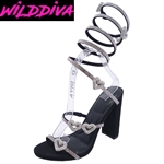 MORRIS-640 WHOLESALE WOMEN'S SLINKY BUTTERFLY STYLE HIGH HEELS