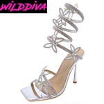 NARALA-41A WHOLESALE WOMEN'S SLINKY STYLE HIGH HEEL SANDALS