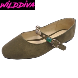 NURI-01A WOMEN'S CASUAL BALLET FLATS ***VERY LOW STOCK