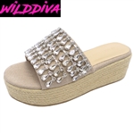 OLIVIA-12 WHOLESALE WOMEN'S FLATFORM SANDALS ***VERY LOW STOCK