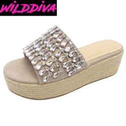 OLIVIA-12 WHOLESALE WOMEN'S FLATFORM SANDALS ***VERY LOW STOCK