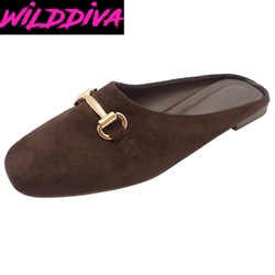 PAISLEY-01 WOMEN'S CASUAL FLAT MULES