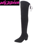PARKER-01 WHOLESALE WOMEN'S OVER THE KNEE BOOTS