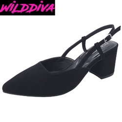 PETA-44 WHOLESALE WOMEN'S HIGH HEEL PUMPS (NUBUCK)