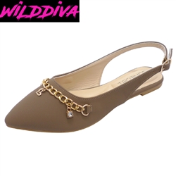 PIPPA-465 WOMEN'S CASUAL FLATS  MULES