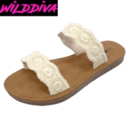 POLABUR-182 WHOLESALE WOMEN'S FOOT-BED SANDALS