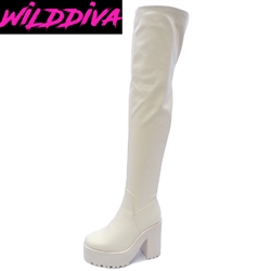 POLAND-02 WHOLESALE WOMEN'S HIGH PLATFORM BOOTS ***LOW STOCK