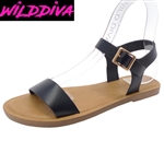 PORIS-01 WHOLESALE WOMEN'S FLAT SANDALS
