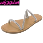 PORIS-17 WHOLESALE WOMEN'S FLAT SANDALS ***LOW STOCK