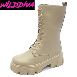 PREMO-11 WHOLESALE WOMEN'S LUG SOLE COMBAT BOOTS
