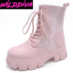 *SOLD OUT*PRESLEY-01 WHOLESALE WOMEN'S LUG SOLE BOOTS