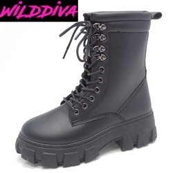 *SOLD OUT*PRESLEY-14 WHOLESALE WOMEN'S LUG SOLE BOOTS