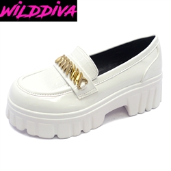 QUEENCE-02 WHOLESALE WOMEN'S PLATFORM LOAFERS