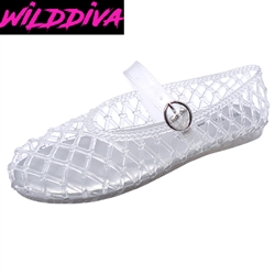 RIRI-01 WHOLESALE WOMEN'S FISHERMAN STYLE JELLY FLATS