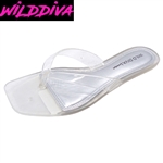 ROME-01 WHOLESALE WOMEN'S FLAT JELLY SANDALS