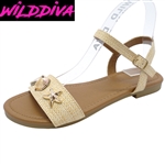 ROSE-132 WHOLESALE WOMEN'S FLAT SANDALS
