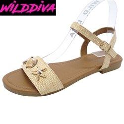 ROSE-132 WHOLESALE WOMEN'S FLAT SANDALS