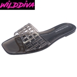 SILLY-01 WHOLESALE WOMEN'S FLAT JELLY SANDALS