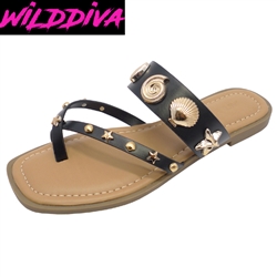 SOLA-09 WHOLESALE WOMEN'S FLAT SANDALS